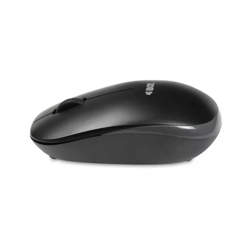 IBOX Desktop Kit Pro juhtmevaba klaviatuur ja hiir, QWERTY täissuuruses 104 klahvi, 2,4 GHz, 1200 DPI, must
