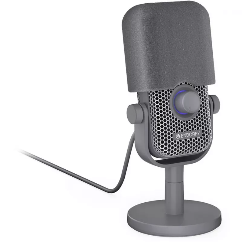 Mikrofon ENDORFY Solum Voice S Alt Gray EY1B024 USB-ühendusega