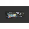 Logickeyboard ASTRA 2 DaVinci Resolve klaviatuur Macile, täissuuruses, juhtmega USB, käärmehhanism, QWERTZ saksa, must