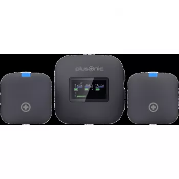 Juhtmeta mikrofoni komplekt Plusonic PS-TDS8 USB‑C, Lightning ja 3,5 mm ühenduvusega