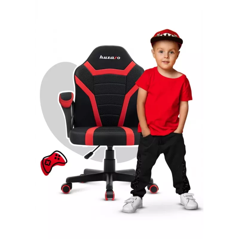 Laste mänguritool Huzaro Ranger 1.0 Punane Mesh, must, punane