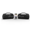 Soundbar HAMA Soundbarrel 2.0 must Bluetooth juhtmevaba — kompaktne 2.0 kanal