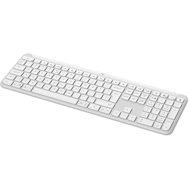 Logitech K950 Signature õhuke klaviatuur kontorisse RF juhtmevaba Bluetooth QWERTY US International valge
