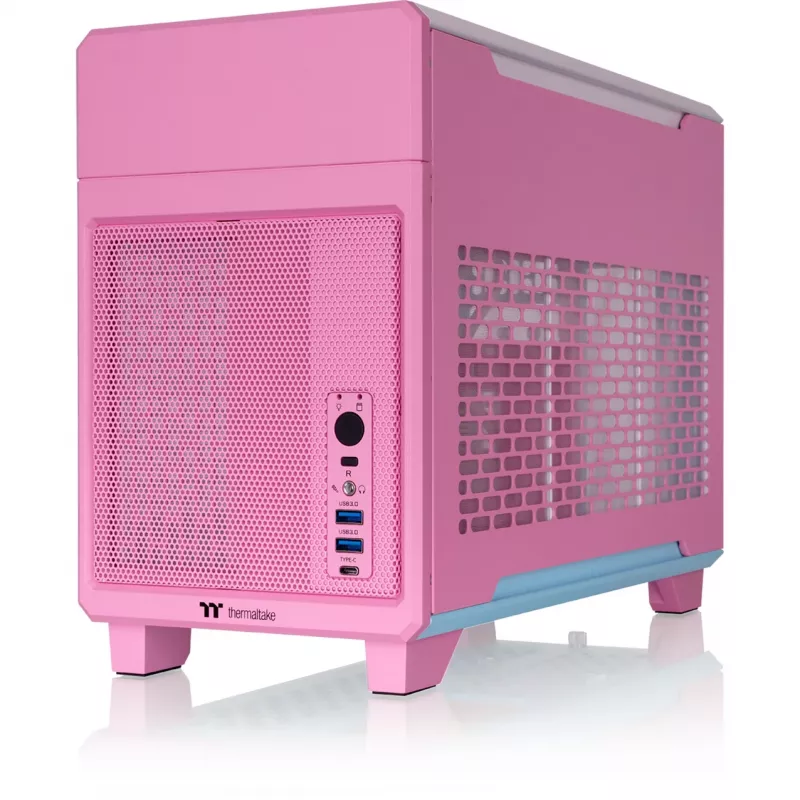 Arvutikorpus Thermaltake TR100 Bubble Pink ATX