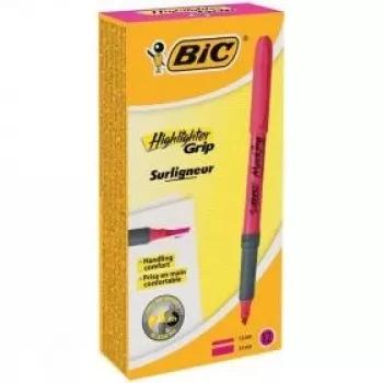 BIC Highlighter FLEX Pink, karp 12 tk. 494879