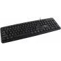 Titanum Tk102 Ps/2 klaviatuur must US Qwerty