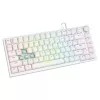 Savio ASTRAL WHITE JADE klaviatuur mängudele USB QWERTY US International