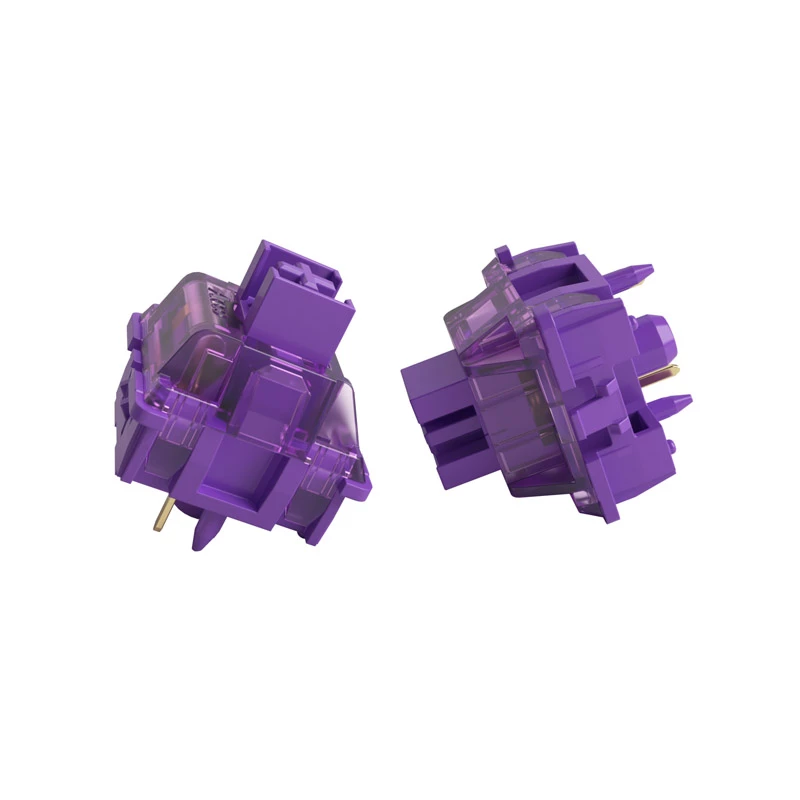 Akko V3 Pro Lavender Purple mehaaniline lüliti, 5-pin, taktiilne, MX vars, 40 g, 45 tk