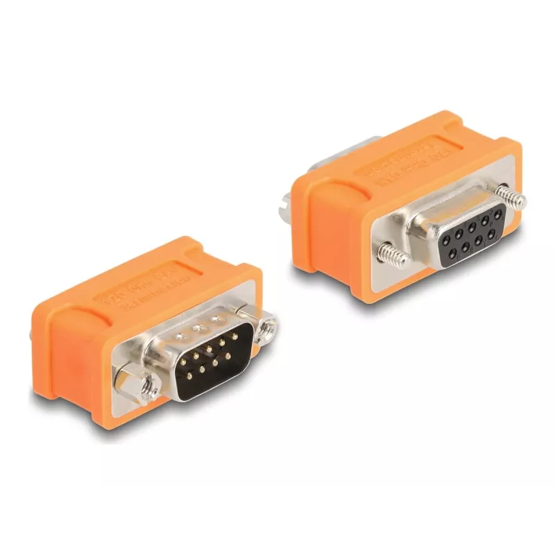 DeLOCK D-Sub 9 CAN siini adapter 120 oomi takistiga Oranž