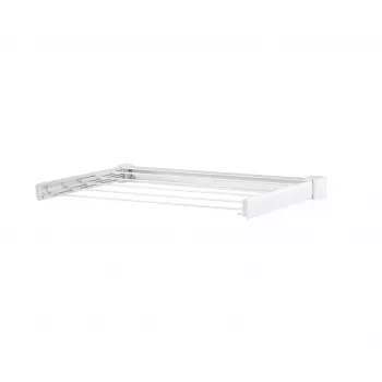 Seinale kinnitatav riiul Leifheit Telegant 30 Protect Valge, laius 720 mm, sügavus 370 mm, 3 m nöör