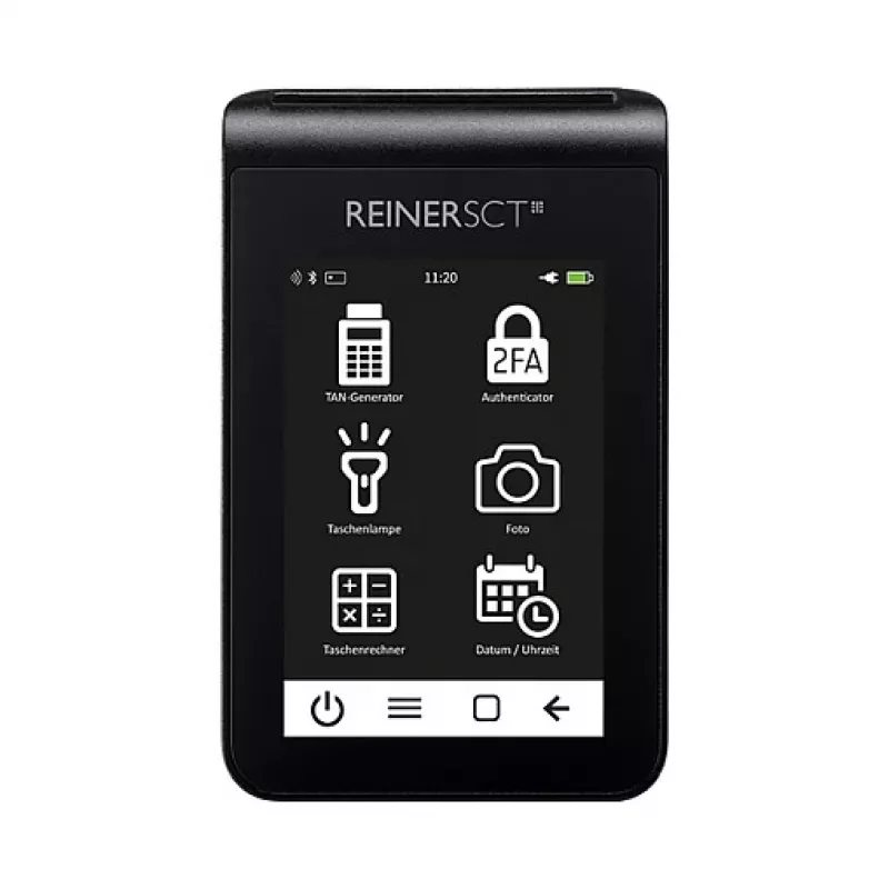 Kaardilugeja ReinerSCT tanJack deluxe Must TFT, mudel 2708200-000, kaal 220 kg