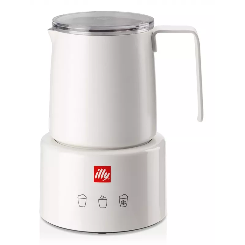 Automaatne piimavahustaja Illy 22984 valge roostevaba teras AC 230V