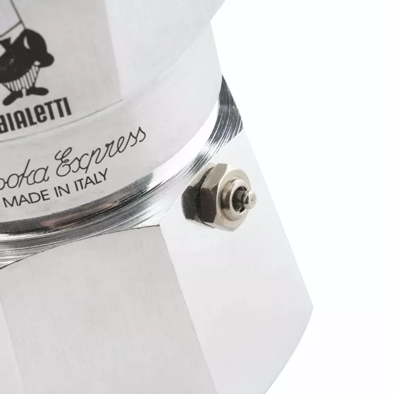 Bialetti Moka Express Moka pot 0.06 L Alumiinium, Must