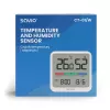 Siseõhu temperatuuri ja niiskuse andur SAVIO CT-01/W, LCD-ekraan, -10–55 °C, 10–99 % RH, aku CR2032