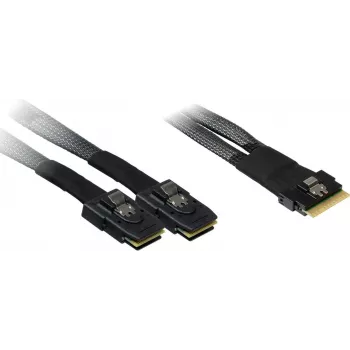 SAS-kaabel Inter-Tech 88885641 Must Kvaliteetne Andmeedastus