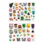 Paladone Minecraft Puffy Gadget Decals PP13218MCF — dekoratiivsed pundunud kleebised seadmetele