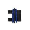 LogiLink IP68 Outdoor-Enclosure for Keystone Module and Couplers, Plastik, polüamiid, Must, IP68, 140 mm, 36 mm, 36 mm