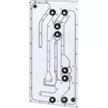 Distroplate koos EZ-Fittings PHANTEKS Glacier