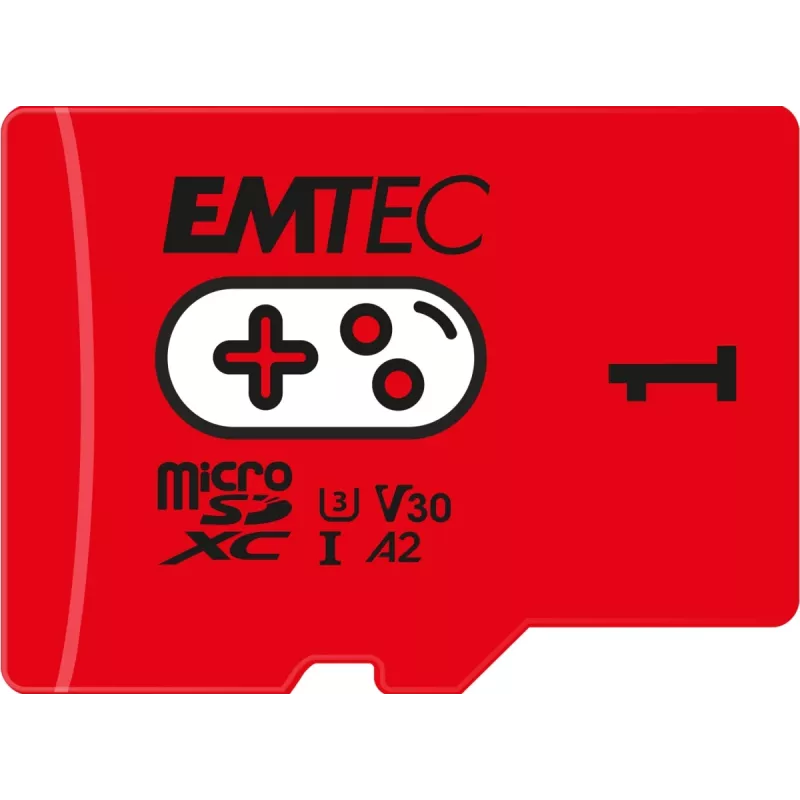 Välkmälu Emtec 1TB UHS-I U3 V30 A2 Gaming Rouge ECMSDM1TXCU3G