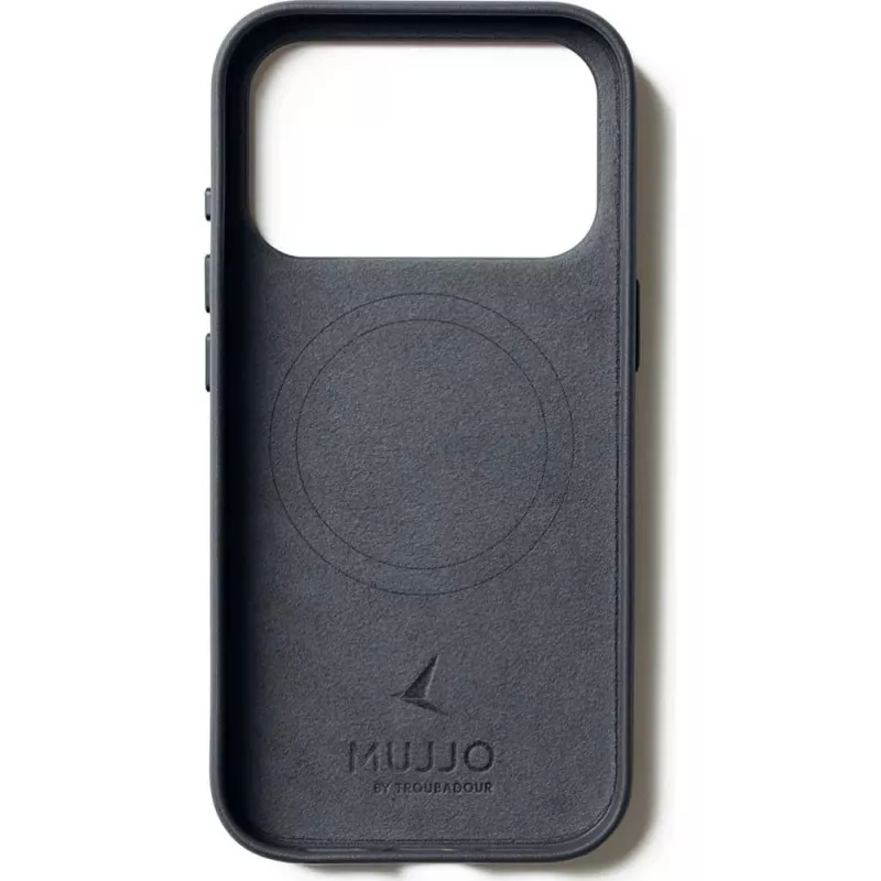 Mujjo Full Leather Case MagSafe ümbris mudelile iPhone 17 Pro hall
