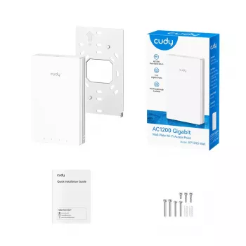 Cudy Punto Di Accesso Da Wall AC1200 Gigabit, pääsupunkt