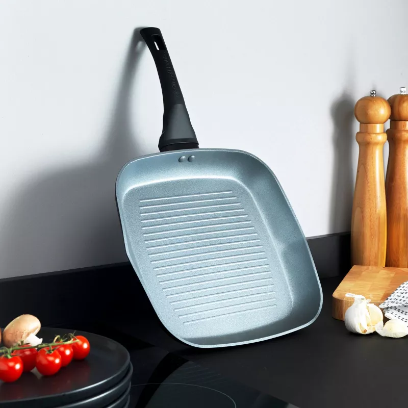 Grillpann Russell Hobbs RH01861EU7 28 cm Crystaltech – mittenakkuva keedupinnaga, lame grillpann