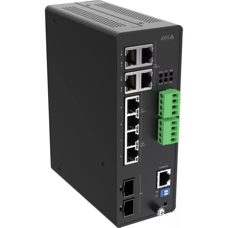 Hallatav kommutaator Axis 02621-001 10G Ethernet 8 porti PoE