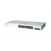 Hallatav L2 Gigabit Ethernet lüliti Cisco CBS220-24T-4G — 24x 10/100/1000 RJ-45, 4x SFP, 1U, 56 Gbit/s