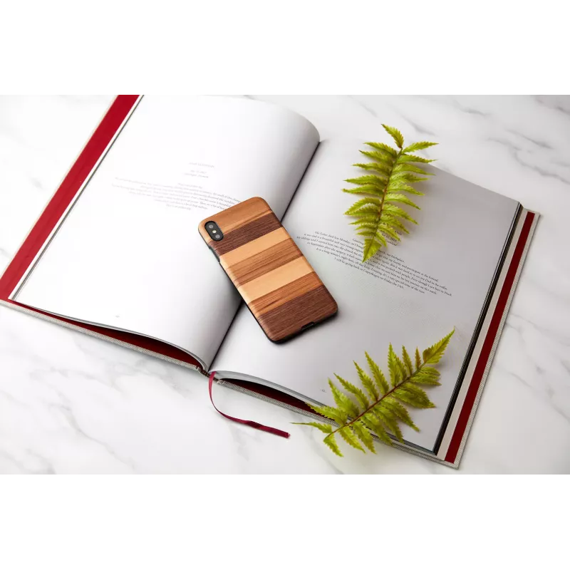 Nutitelefoni ümbris man and wood iPhone XS Max jaoks — must