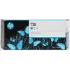 HP 738 300-ml must DesignJet tindikassett