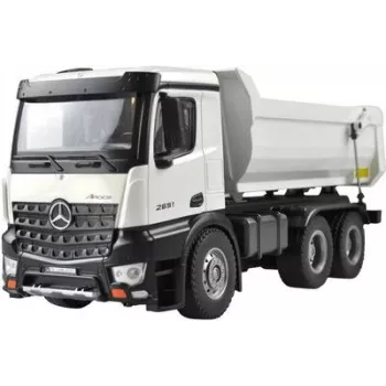 Amewi Mercedes Arocs - dump truck - Electric Motor - Ready-to-Run (RTR) - Must - White - Metal - boys (22413)