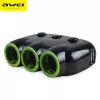 Auto sigaretisüütaja pesa adapter Awei C-35 12V ja 24V elektripistikute jaoks