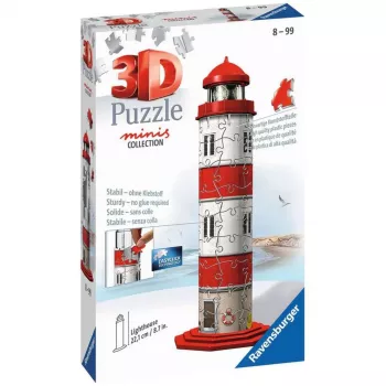 Pusle 54 osaga 3D Mini tuletorn