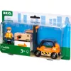 Mängusõiduki ja rööbastee lisatarvik Ravensburger BRIO 33573 — 4-osaline mitmevärviline komplekt, soovitatav vanus alates 0,3 aastat