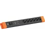 Bachmann CONNECTUS 6xCEE7/3 1xGVS 1x lüliti 2,0m CEE7/7 Sw/Or (BM005915)