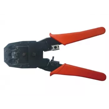 Gembird T-WC-04 kaabel Crimper Crimping Tool Must, Punane