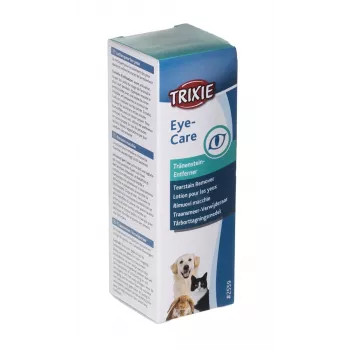 Silmaloputus Trixie 50 ml kassidele ja koertele — soolalahus silmaloputus, 50 ml