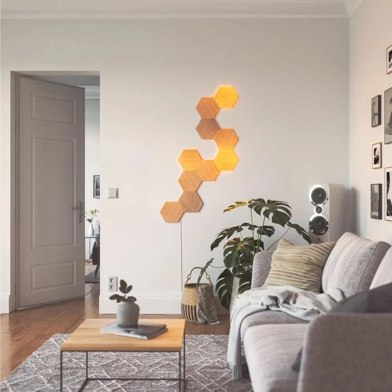 Mood Lighting Nanoleaf Elements puiduefektiga kuusnurkne laienduspakett 3 tk