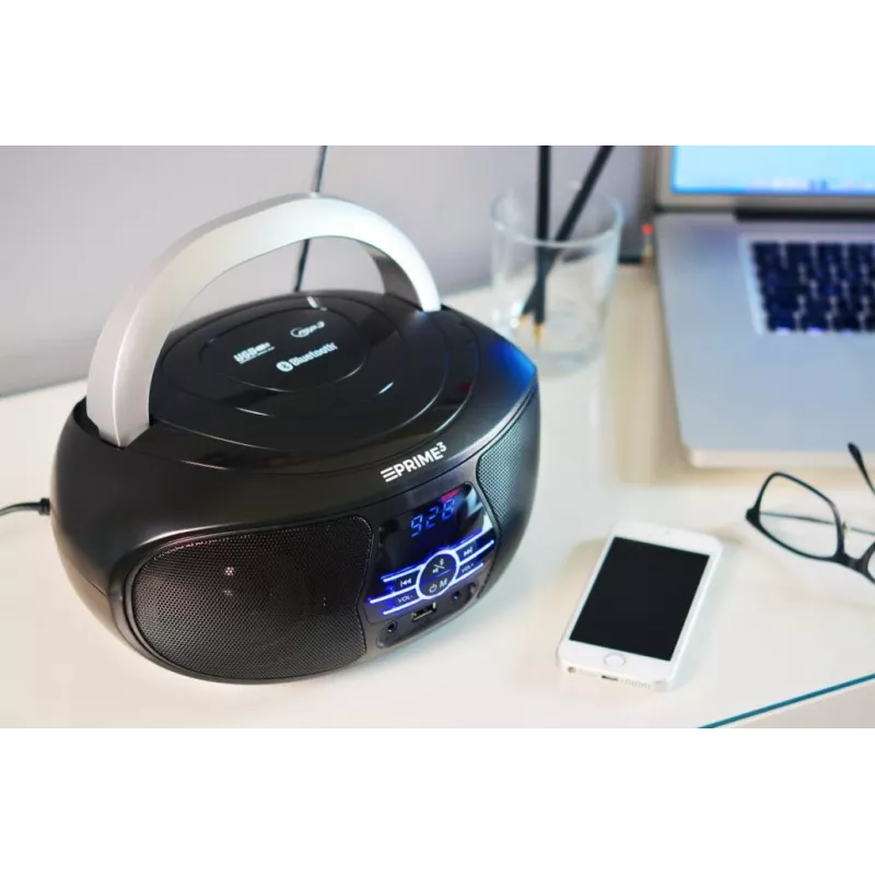 Kaasaskantav Bluetooth-kõlar PRIME3 ABB11BT koos sisseehitatud mikrofoniga, juhtmevaba heli taasesitus