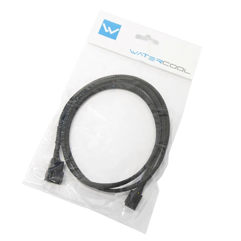 Watercool 4-Pin PWM pikendus, must - 90 cm