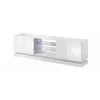 Cama TV-kapp QIU 200 MDF valge läikiv/valge läikiv