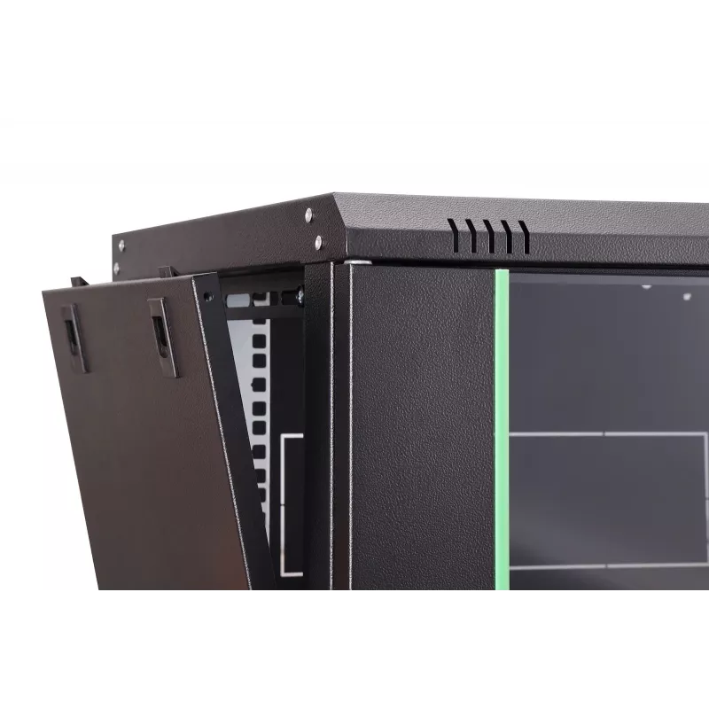 Seinale paigaldatav 19-tolline püstikapp DIGITUS Dynamic-N DN-37101 — 7U, 600x450 mm, IP20, võtmelukk, koostamata