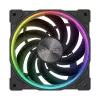 AKASA SOHO AR 120 mm ARGB korpuse ventilaator - must