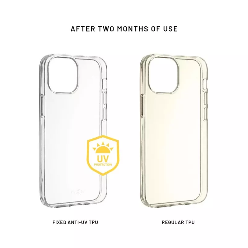 Fixed Story AntiUV | Tagakaas | Xiaomi | 15 | TPU | Läbipaistev