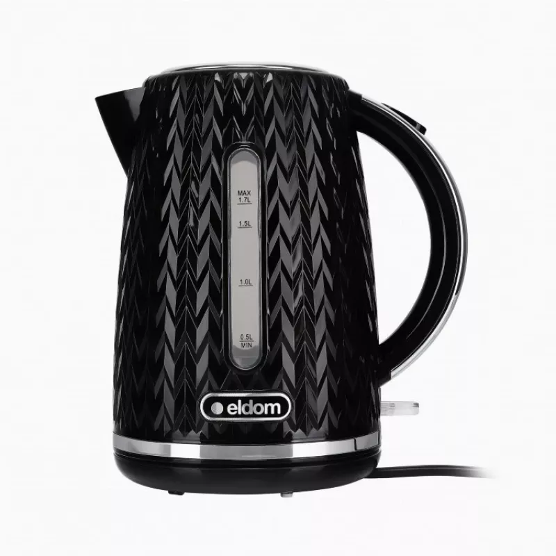NELO veekeetja, mahutavus 1,7 l, võimsus 2000 W, must