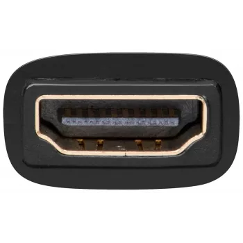 Wentronic Goobay HDMI™ / DVI-I adapter, HDMI standard-pistikupesa (tüüp A), must - 19-pin HDMI™-pistikupesa > DVI (24+5) pistikupesa (68690)