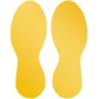 Isekleepuv silt Durable 104704 kollane