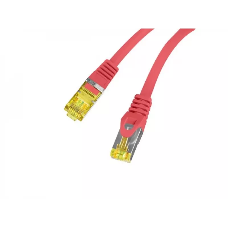 Võrgukaabel Lanberg PATCHCORD KAT.6A S/FTP LSZH CU 0,5 m punane