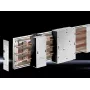 Outlet box Rittal SV 9612.000, korpuskarp, 115 × 182 mm, must/hall