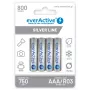 Laetavad AAA NiMH patareid everActive EVHRL03-800 – 1,2 V, 4 tk, silindrilised 44,5×10,5 mm